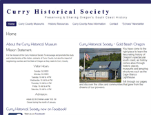 Tablet Screenshot of curryhistory.com